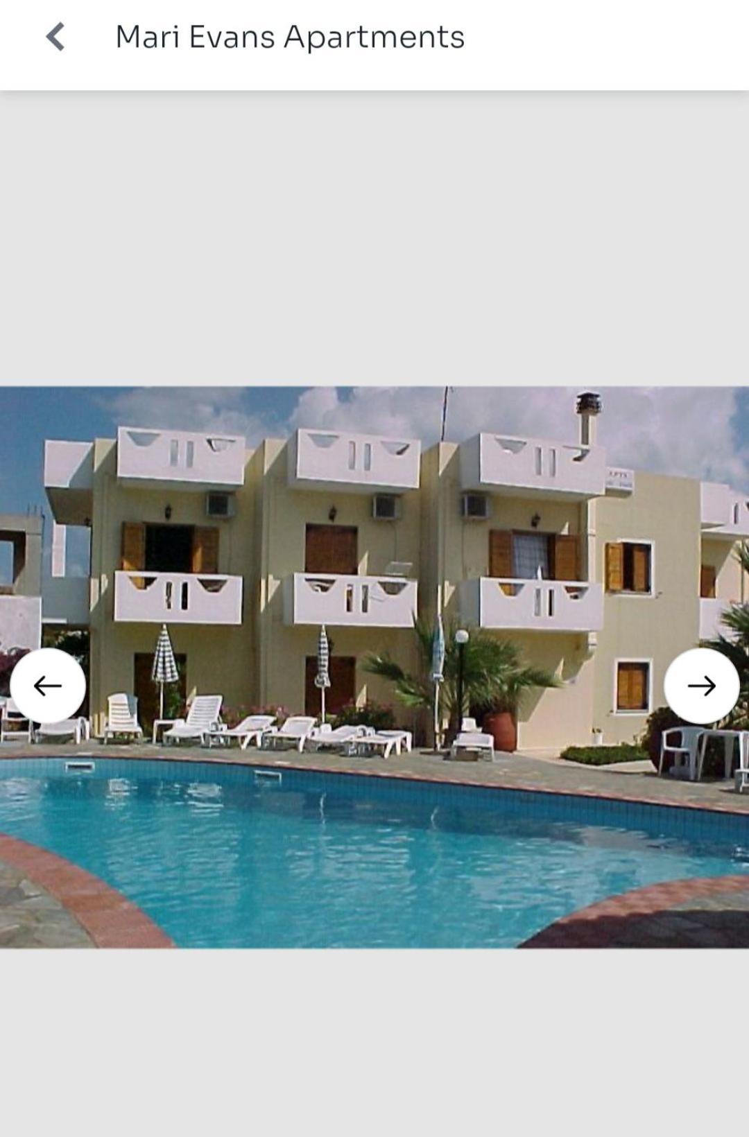 Mari Evans Apartments Kato Gouves Kültér fotó